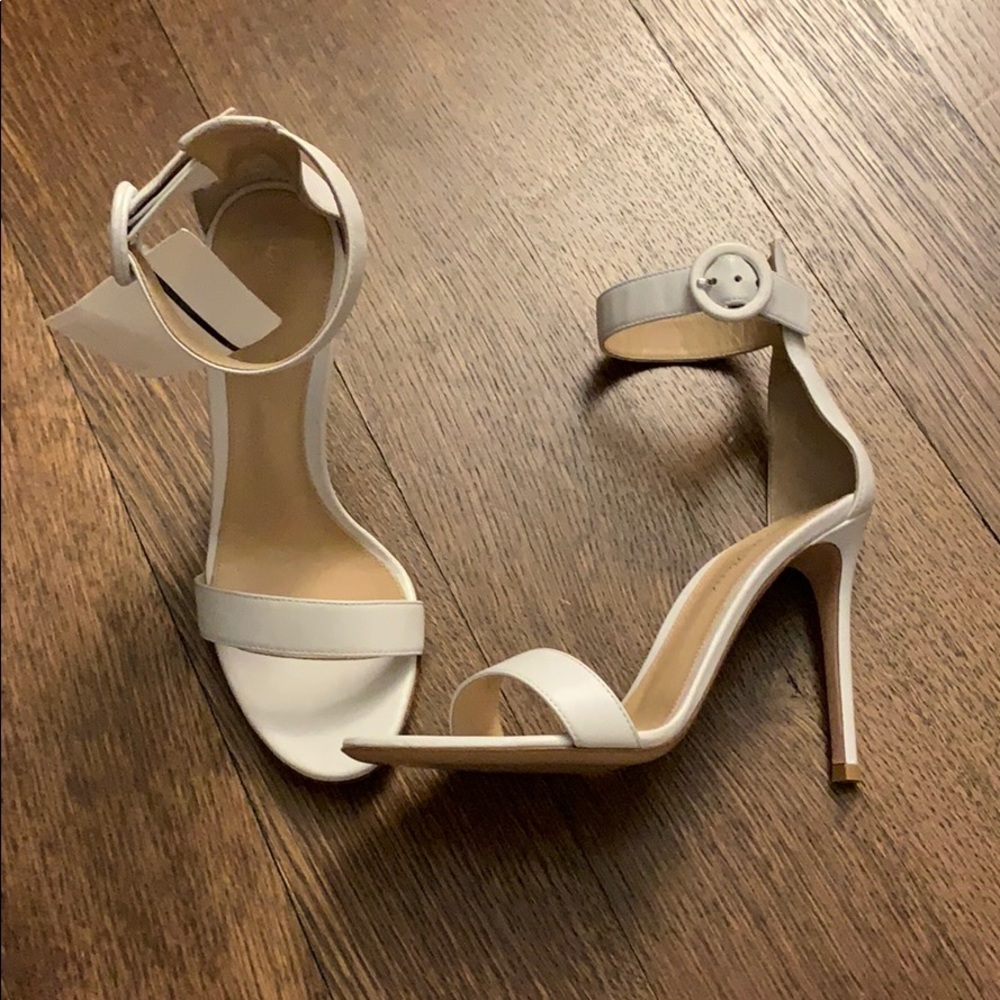 GIANVITO ROSSI Portofino 105 leather sandals - Picture 7 of 8